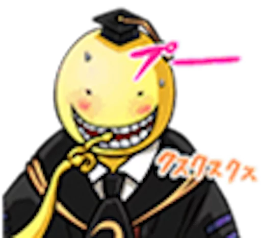 Koro Sensei sticker 4