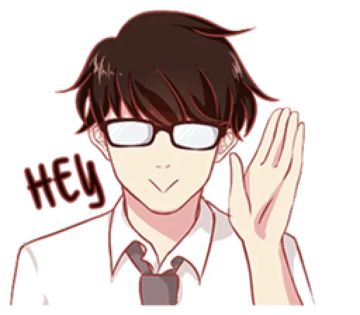That One Guy With Glasses. Telegram sticker pack