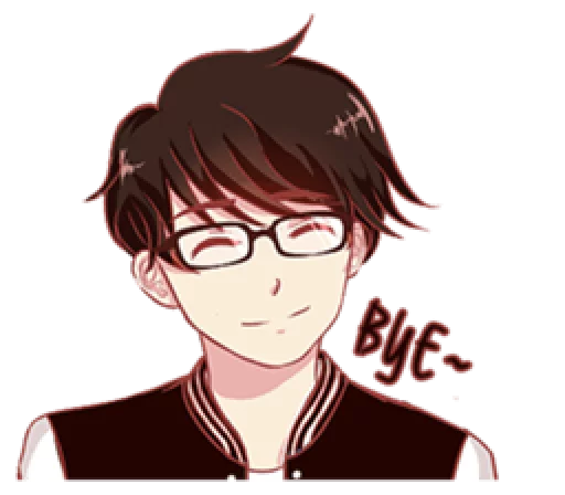 That One Guy With Glasses. sticker 2