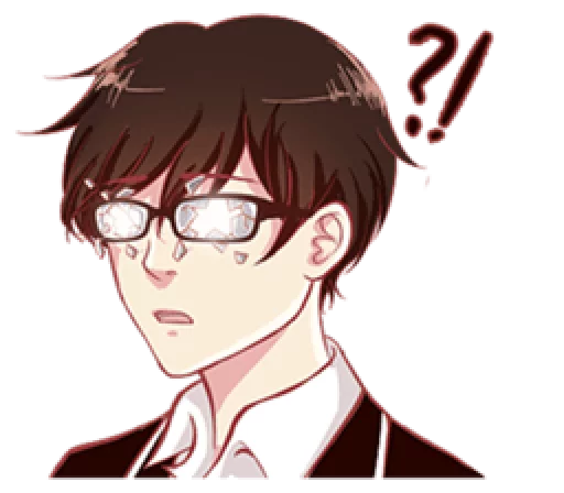 That One Guy With Glasses. sticker 4
