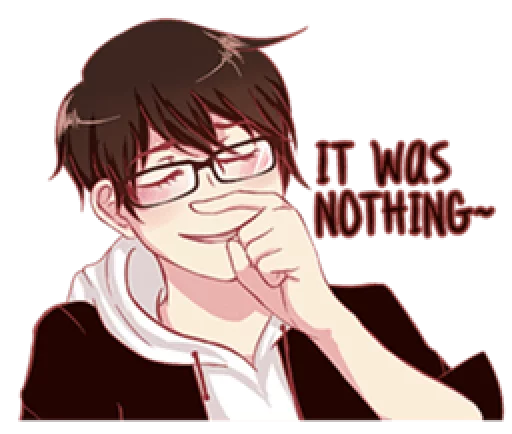 That One Guy With Glasses. sticker 6