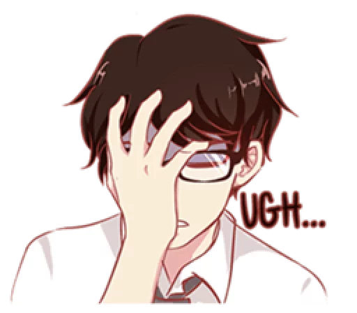 That One Guy With Glasses. sticker 9