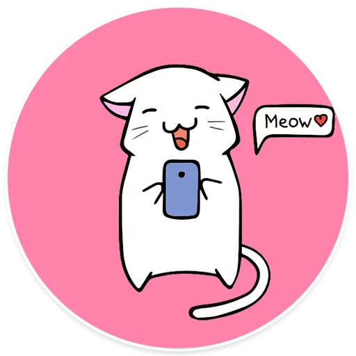 The Meow sticker 2