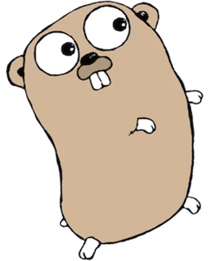 The Golang Gopher sticker 3