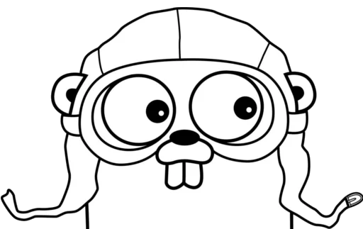 The Golang Gopher sticker 4