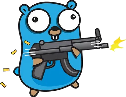 The Golang Gopher sticker 7