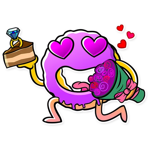 Tom Donut sticker 11