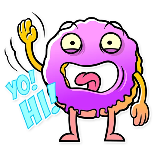 Tom Donut sticker 4