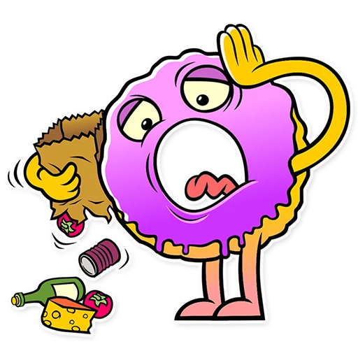 Tom Donut sticker 7