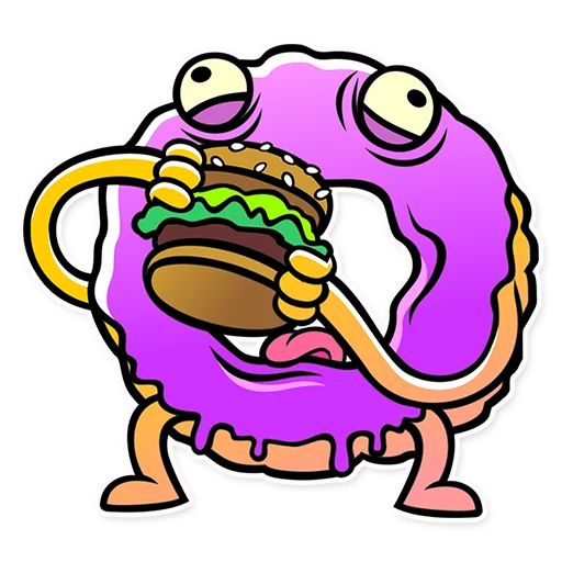 Tom Donut sticker 8