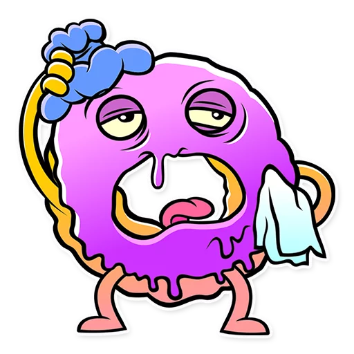 Tom Donut sticker 10