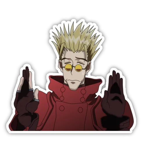 Trigun sticker 2
