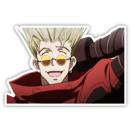 Trigun sticker 11