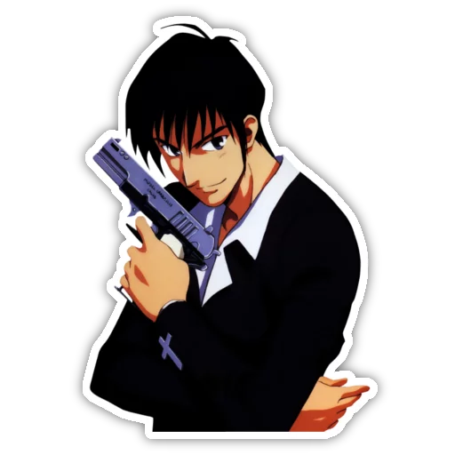 Trigun sticker 7