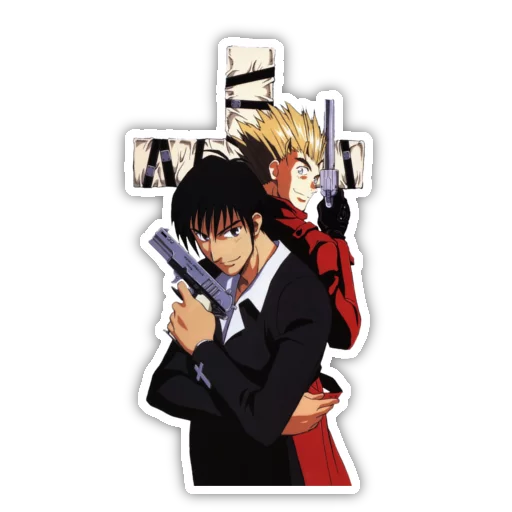 Trigun sticker 10