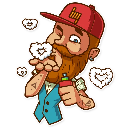 True Vaper sticker 2