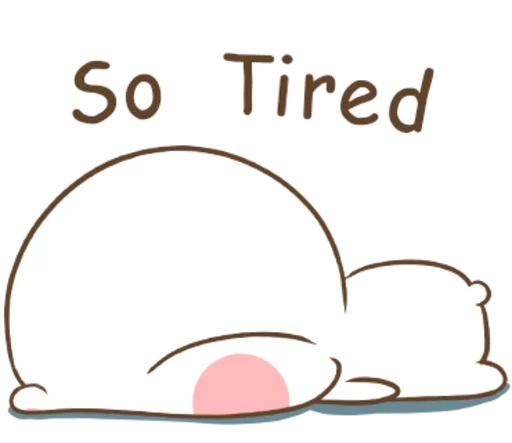 TuaGom Puffy Bear and Rabbit by TORA JUNG sticker 3