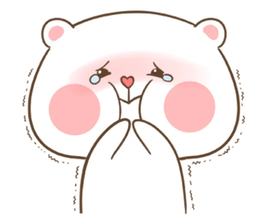 TuaGom Puffy Bear and Rabbit by TORA JUNG sticker 4