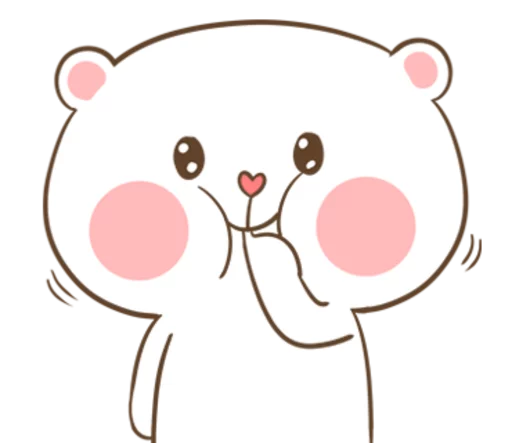 TuaGom Puffy Bear and Rabbit by TORA JUNG sticker 10