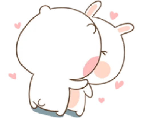 TuaGom : Puffy Bear & Rabbit 2 Telegram sticker pack