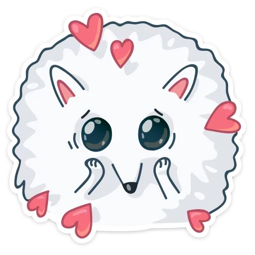 Пушок :: @mosticks sticker 2