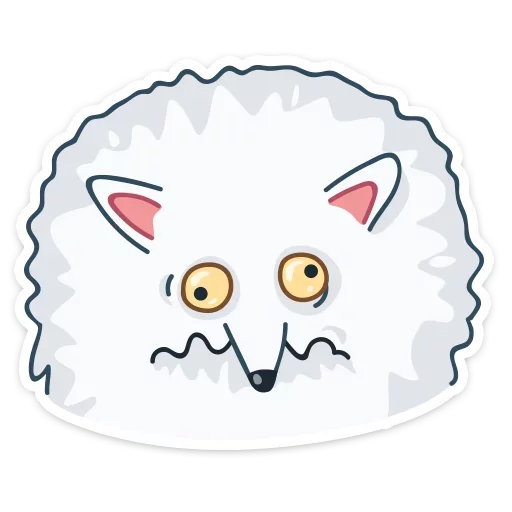 Пушок :: @mosticks sticker 11