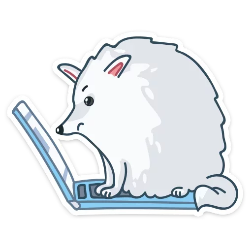 Пушок :: @mosticks sticker 12