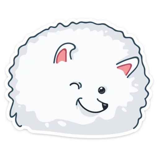 Пушок :: @mosticks sticker 3