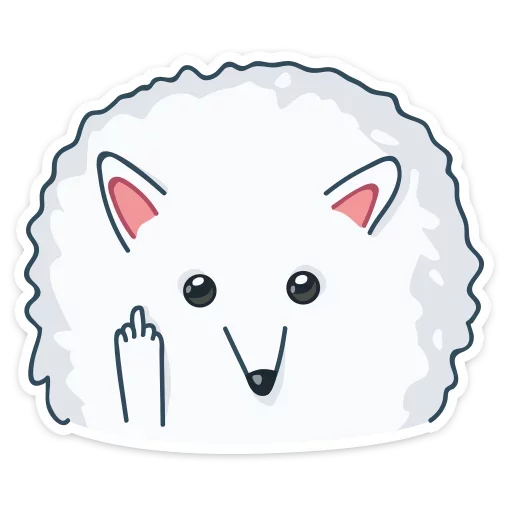 Пушок :: @mosticks sticker 7