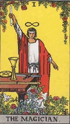Waite's Tarot sticker 2