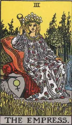 Waite's Tarot sticker 4