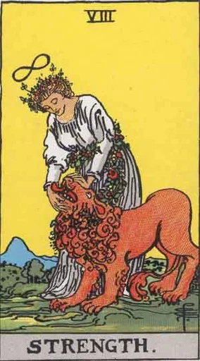Waite's Tarot sticker 9
