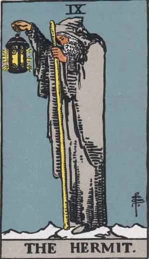 Waite's Tarot sticker 10