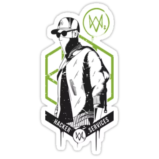 Watch Dogs 2 by N1M4KM sticker 8