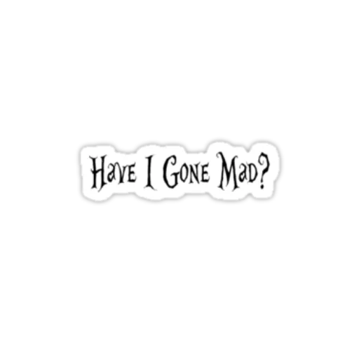 Alice in Wonderland sticker 2
