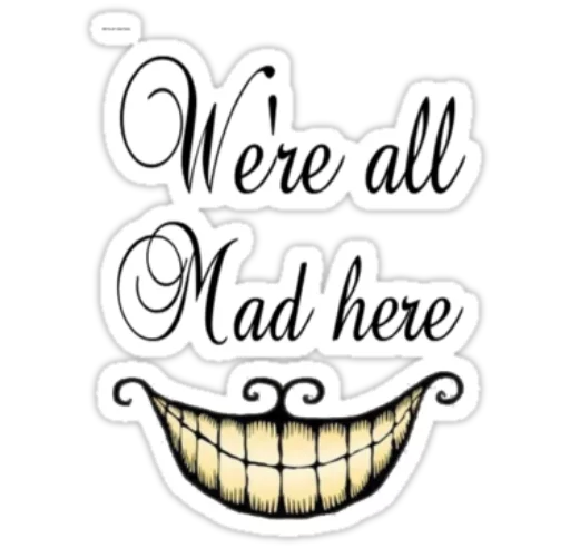 Alice in Wonderland sticker 11