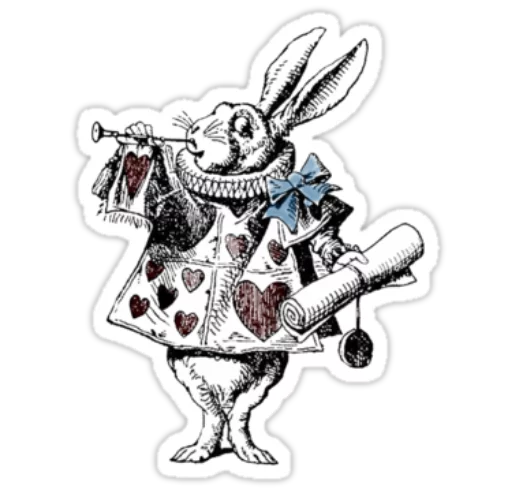 Alice in Wonderland sticker 5