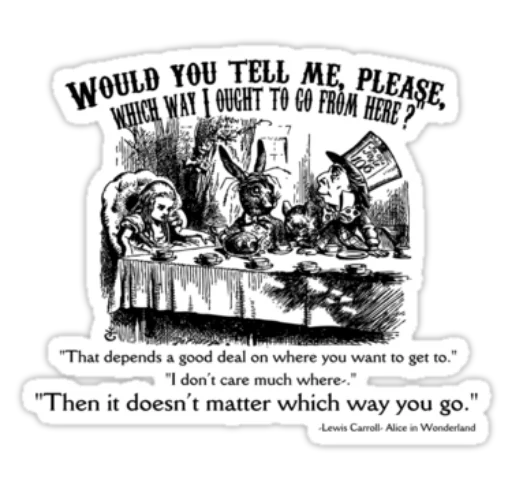 Alice in Wonderland sticker 10