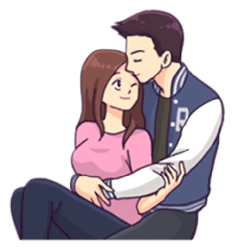 You & I : Intimate Telegram sticker pack
