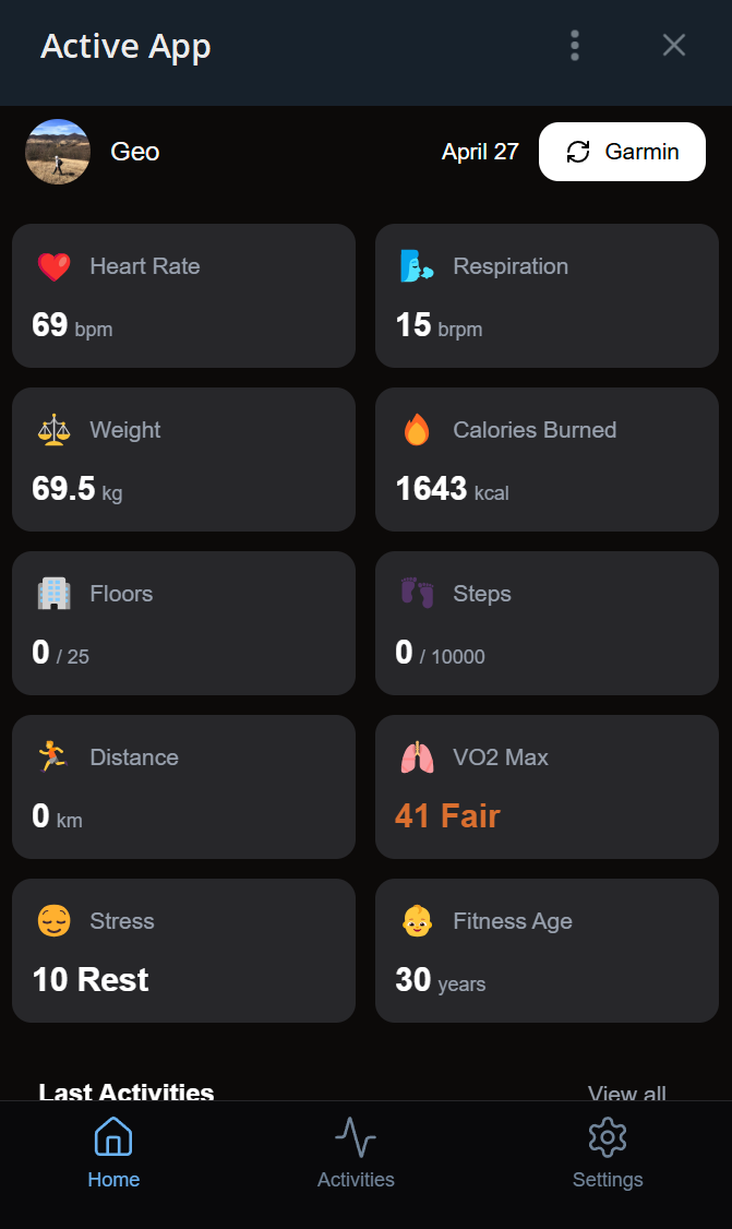 Active App — Screenshot 5