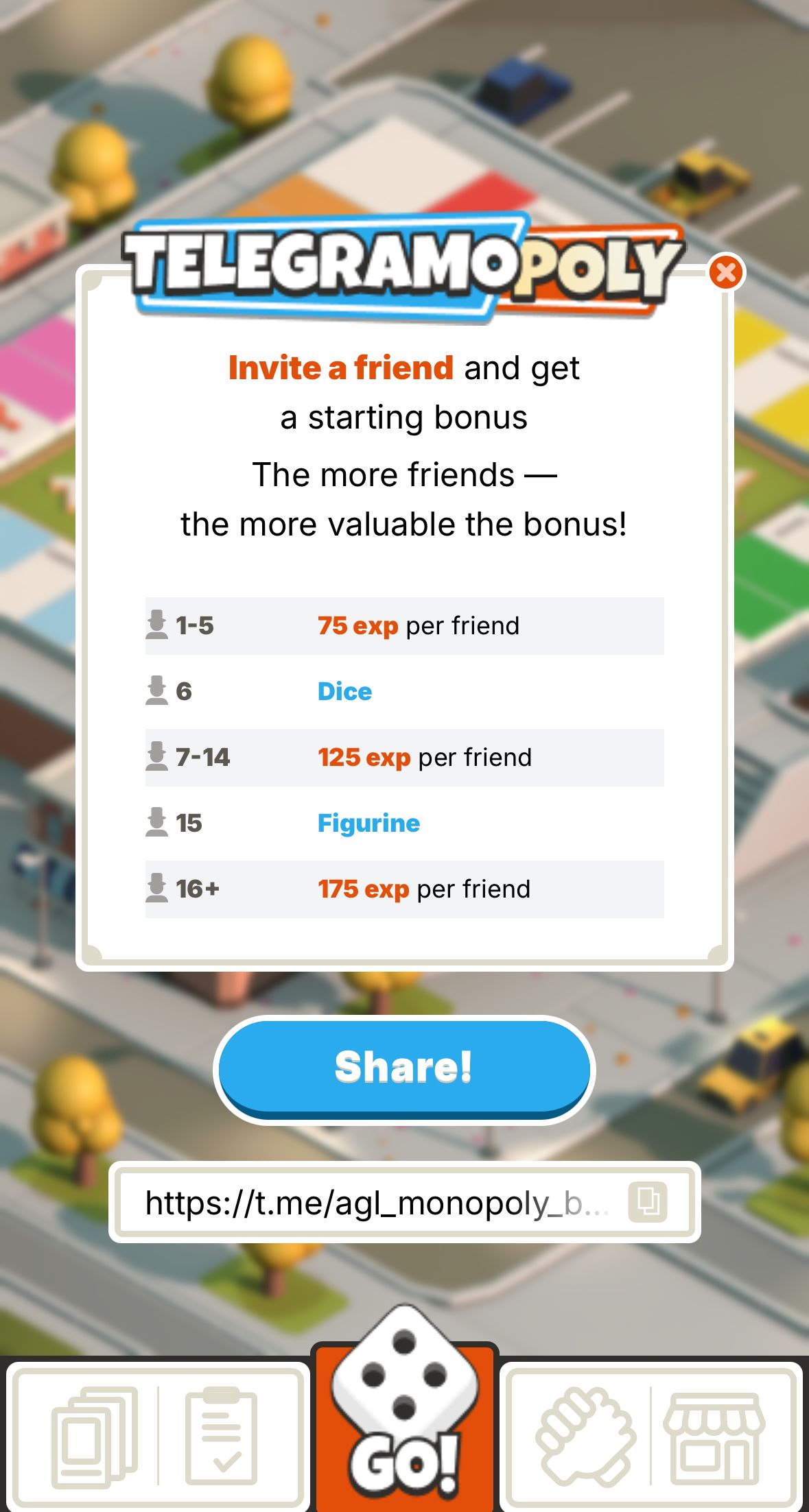 Telegramopoly — Screenshot 4