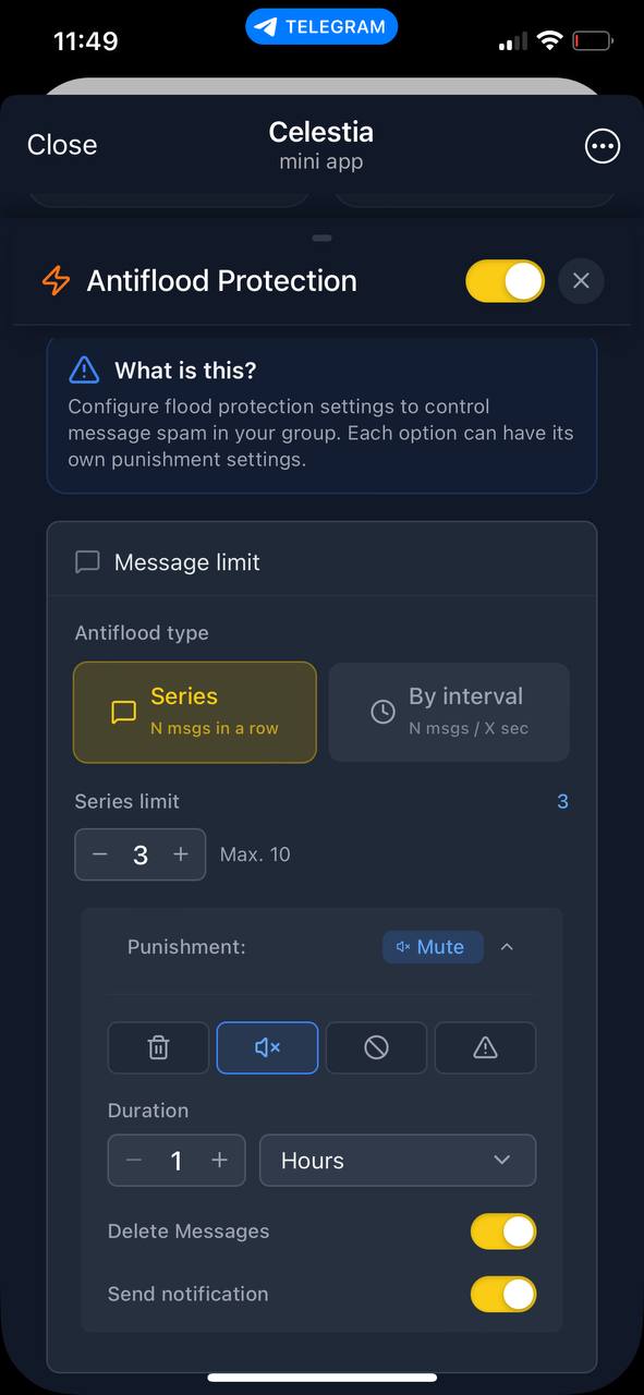 Celestia — Screenshot 4