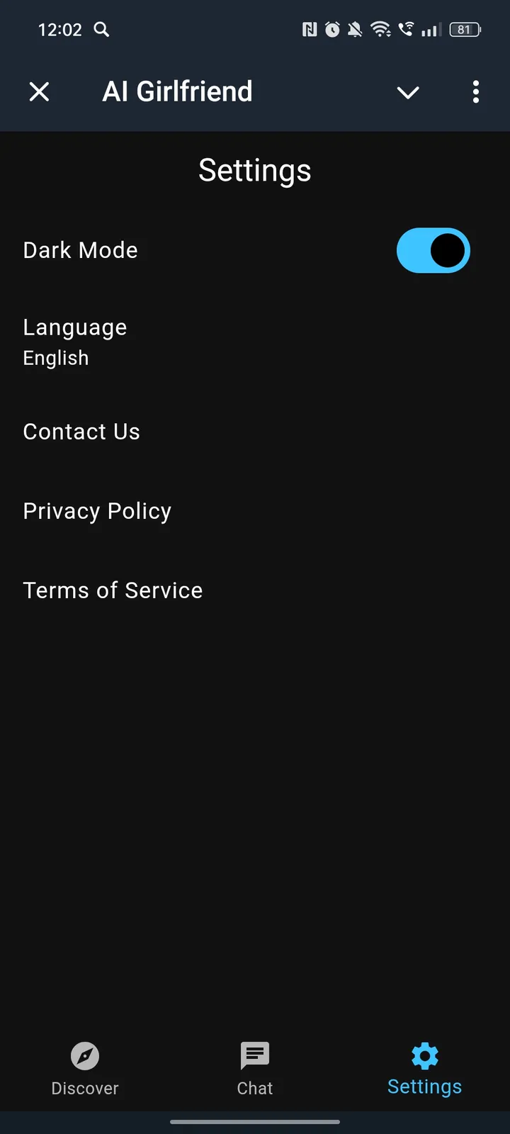 AI Girlfriend — Screenshot 3