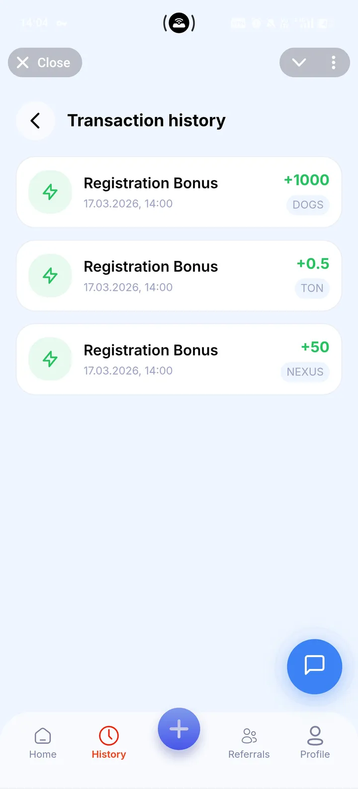 NEXUS — Screenshot 2