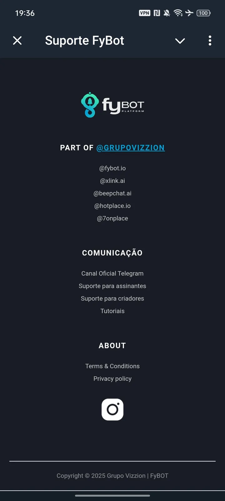 Suporte FyBot — Screenshot 4