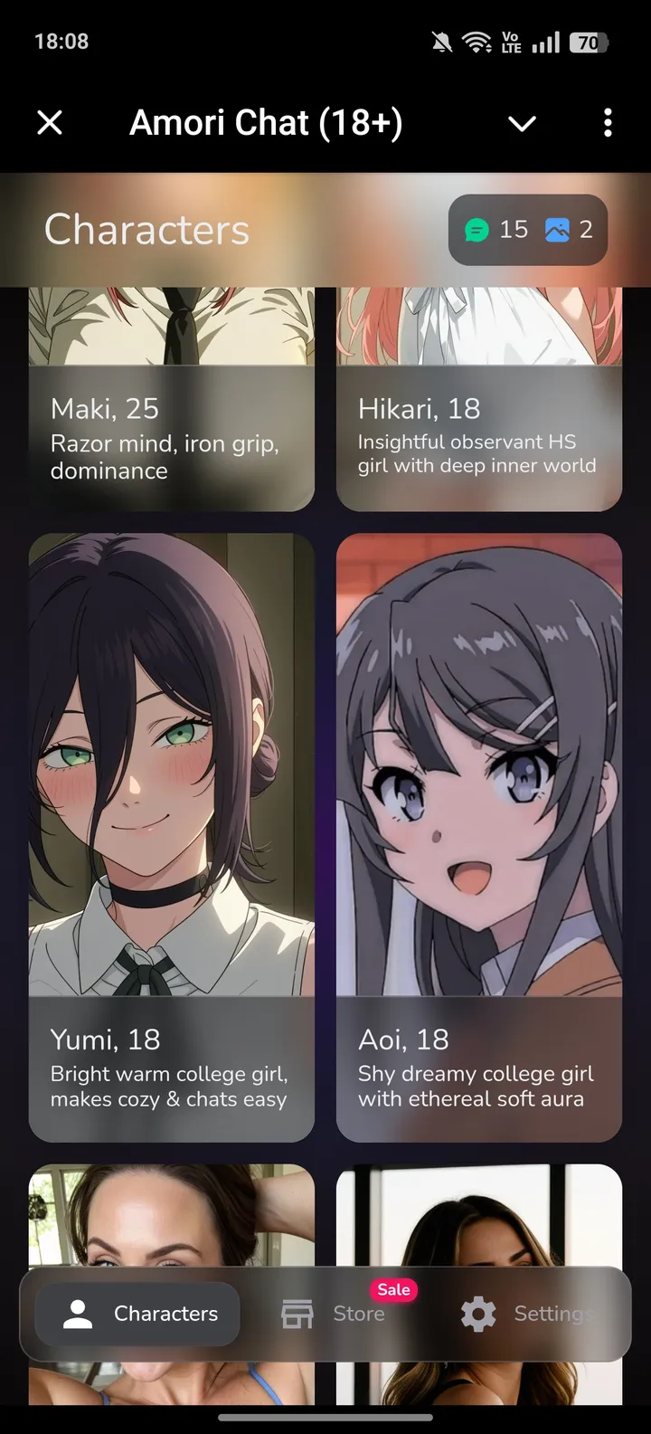 Amori Chat (18 ) — Screenshot 3