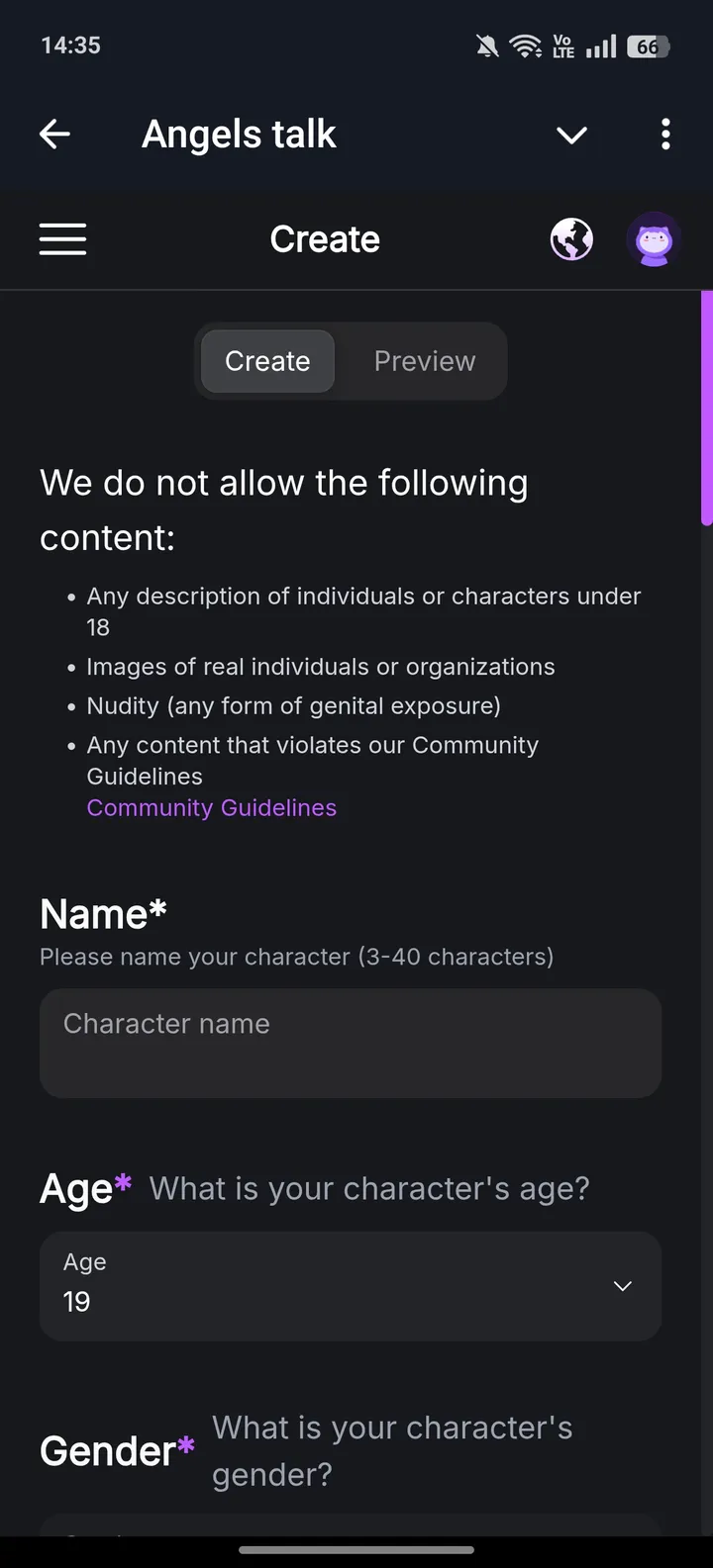 Angels talk — Screenshot 4