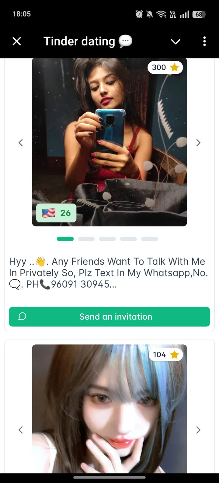 Tinder dating 💬 — Screenshot 2