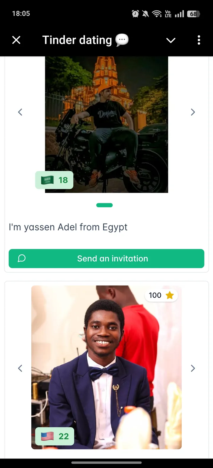 Tinder dating 💬 — Screenshot 3