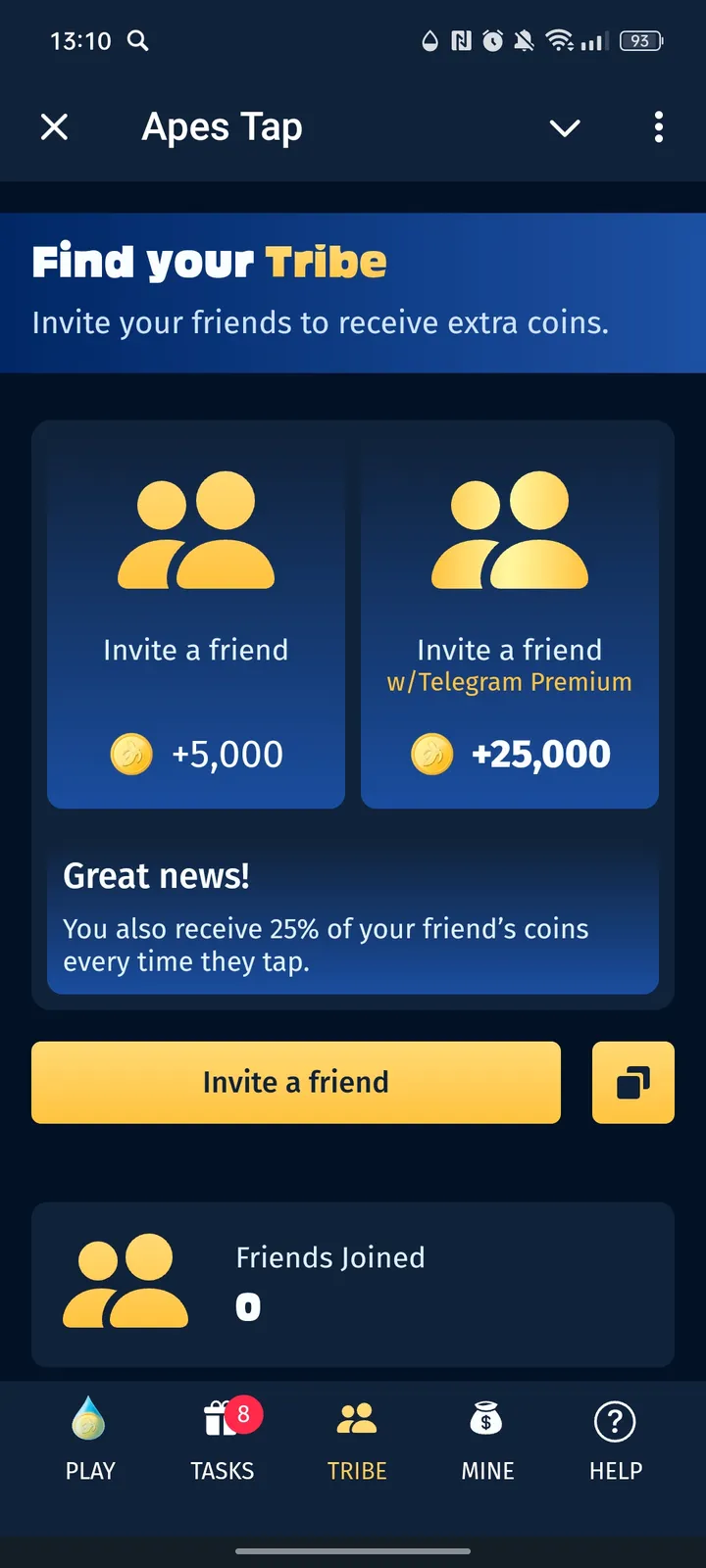 Apes Tap — Screenshot 3